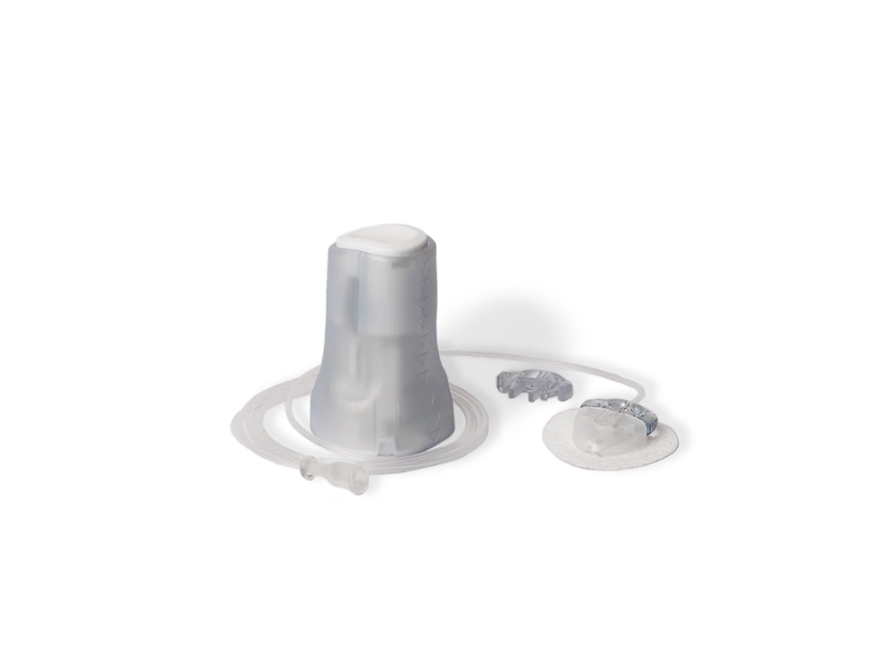 Image of the inset guard infusion set
